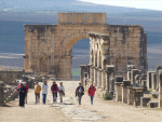 Volubilis, een Romeinse stad in Marokko